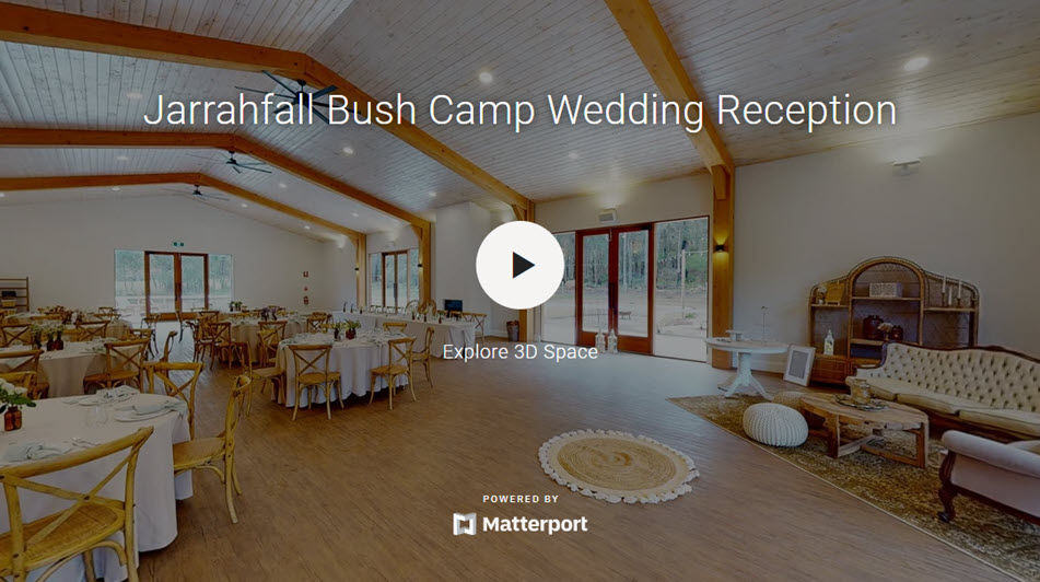 Jarrahfall Bush Camp Wedding Virtual Tour