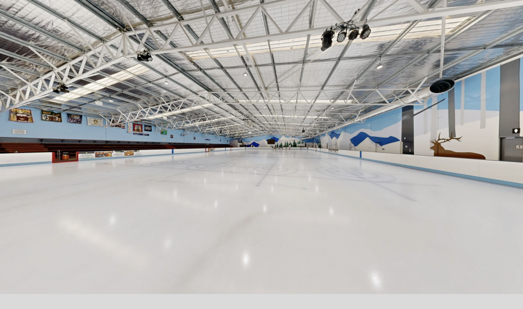 Cockburn Ice Arena Virtual Tour skate in 3D EventSpace3D